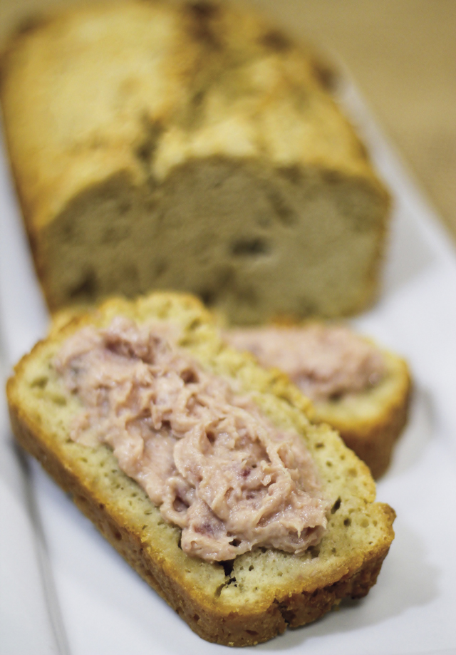 Buttery Beer Bread & Country Ham Spread - kentuckymonthly.com