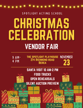 Christmas vendor fair flyer - 1