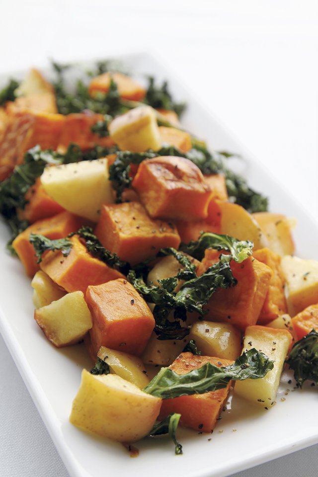 Apple, Kale and Sweet Potato Hash - kentuckymonthly.com